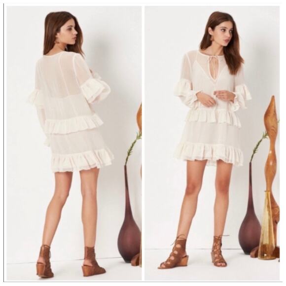 New Tularosa White Darla‎ Dress - Picture 3 of 10